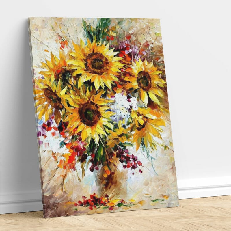 Abstrakte Sonnenblume
