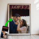 Diamond Painting Eigenes foto bild