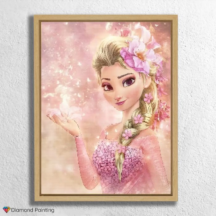 Elsa122_float-diamond-painting-paintingscart Königin Elsa und ihre Macht