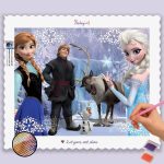 Elsa_and_Friends_base-diamond-painting-paintingscart Anna und Königin Elsa mit Freunden
