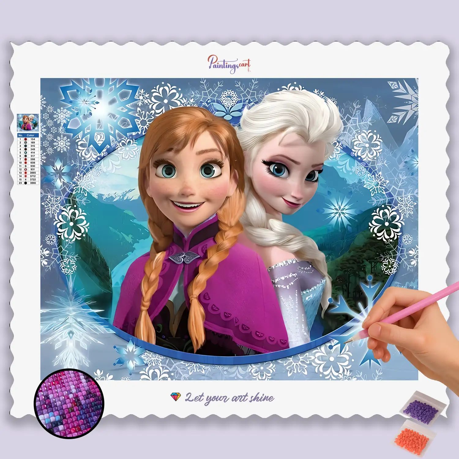 Anna und Königin Elsa