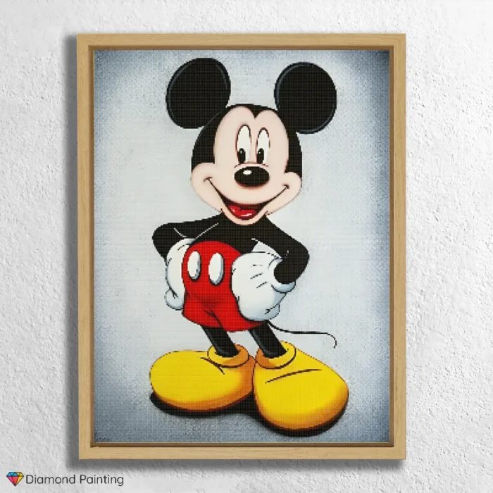 Posieren für das Foto - Mickey