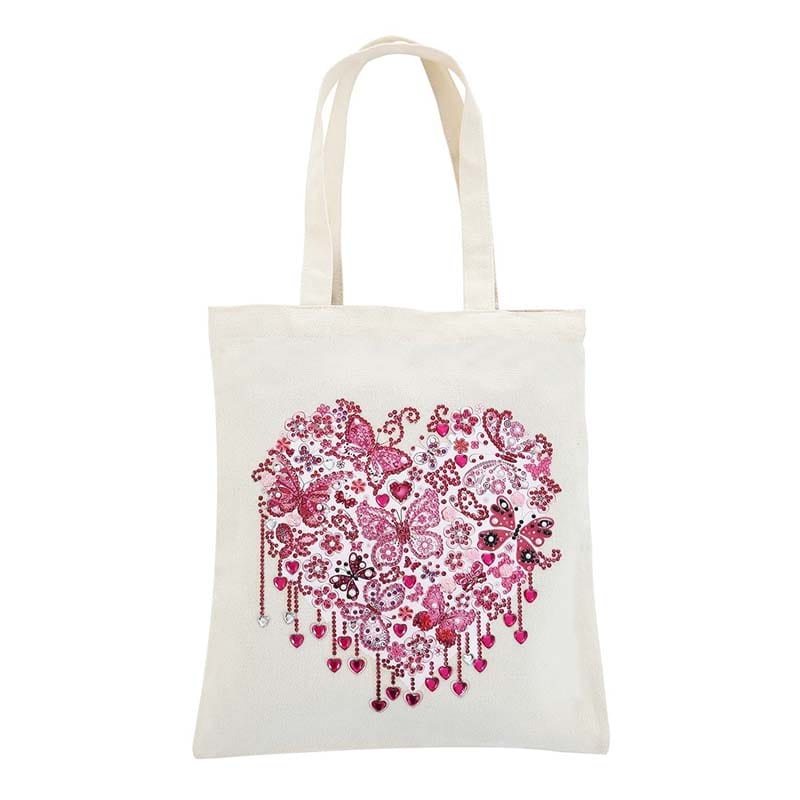 Das Herz Mosaik - Diamant Malerei Tasche