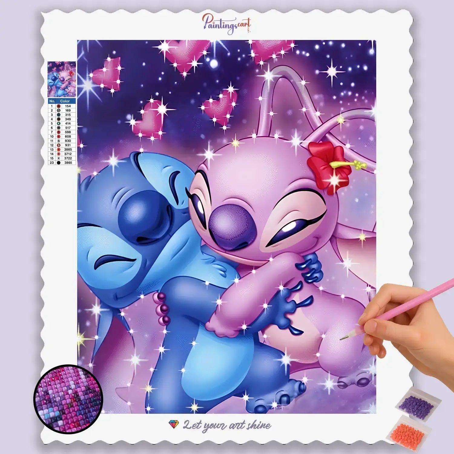 Stich und Engel
