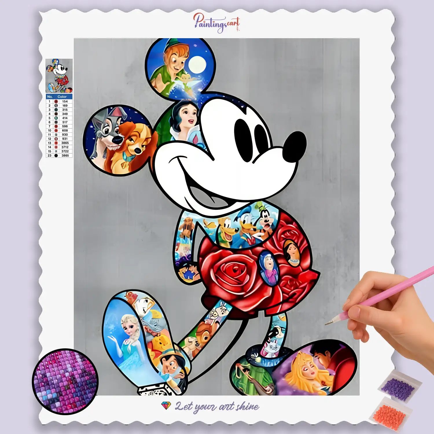 Das Micky Maus Mosaik
