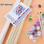 Package includes of Paint by Numbers 22 El paquete incluye Paint by Numbers 22