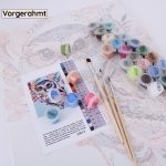 Package includes of Paint by Numbers El paquete incluye Paint by Numbers 22