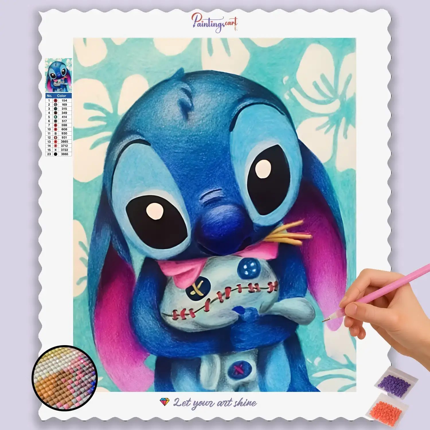 Stitch - Disney Diamant-Gemälde
