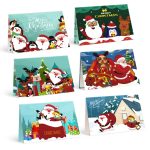 10 Holiday Card Christmas - Paint By Numbers