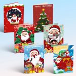 10 Personalized Christmas Cards - Paint by Numbers