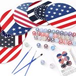 CD005 (8) Great American Flag Placemats