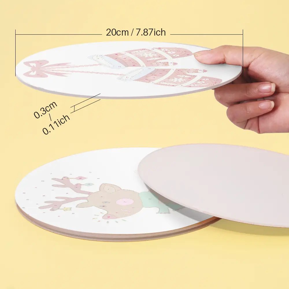 CD023 (8) Ringing Bells Christmas Placemats