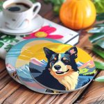 Cute dog coasters DIY paint by numbers (15)