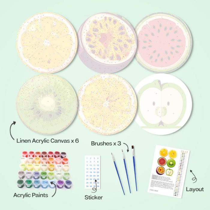 Exotic-fruits-Placemats-paint-by-numbers-2
