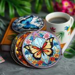 The butterflies Coasters (17)