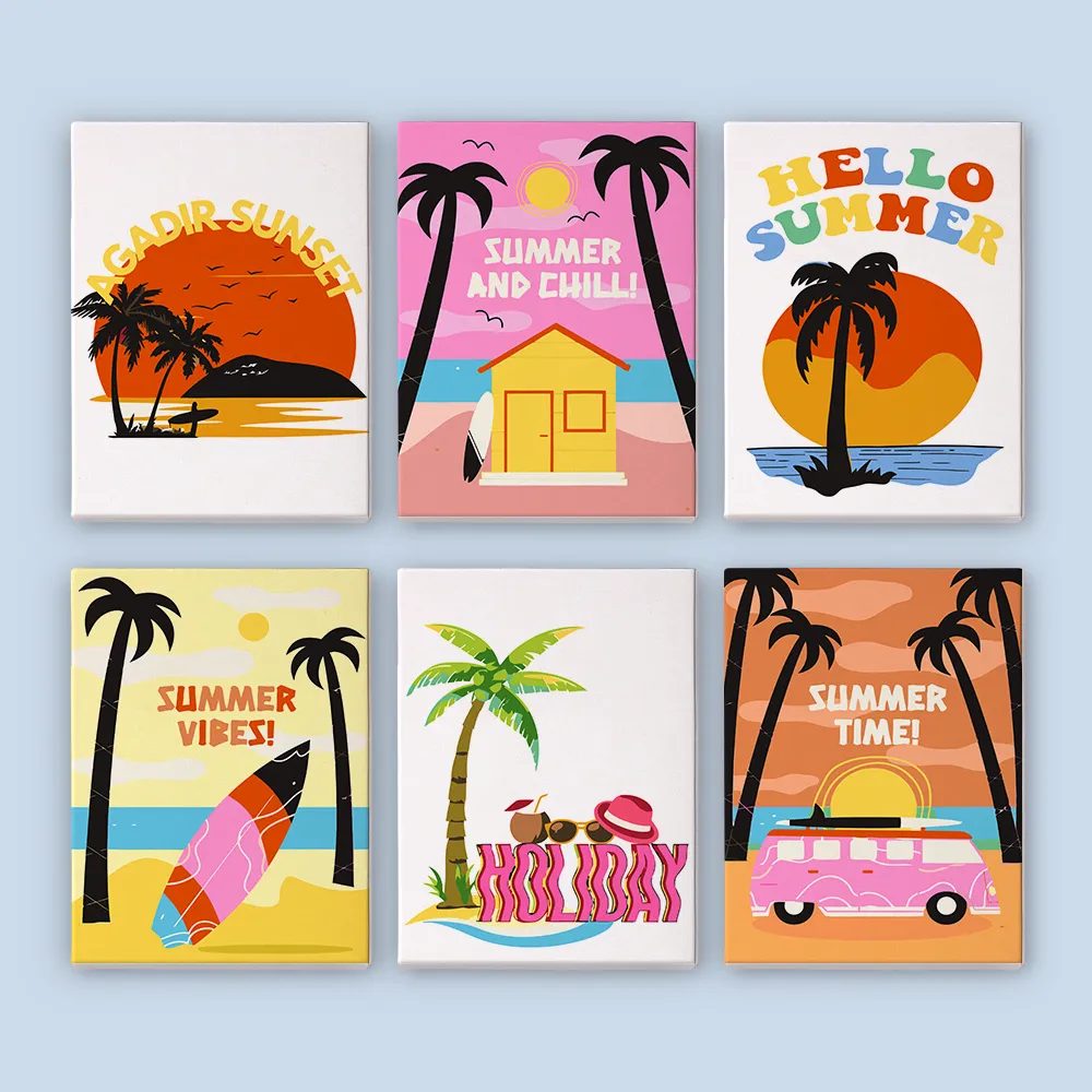 14670 Paint by numbers Diamond Painting webp Strandstimmung