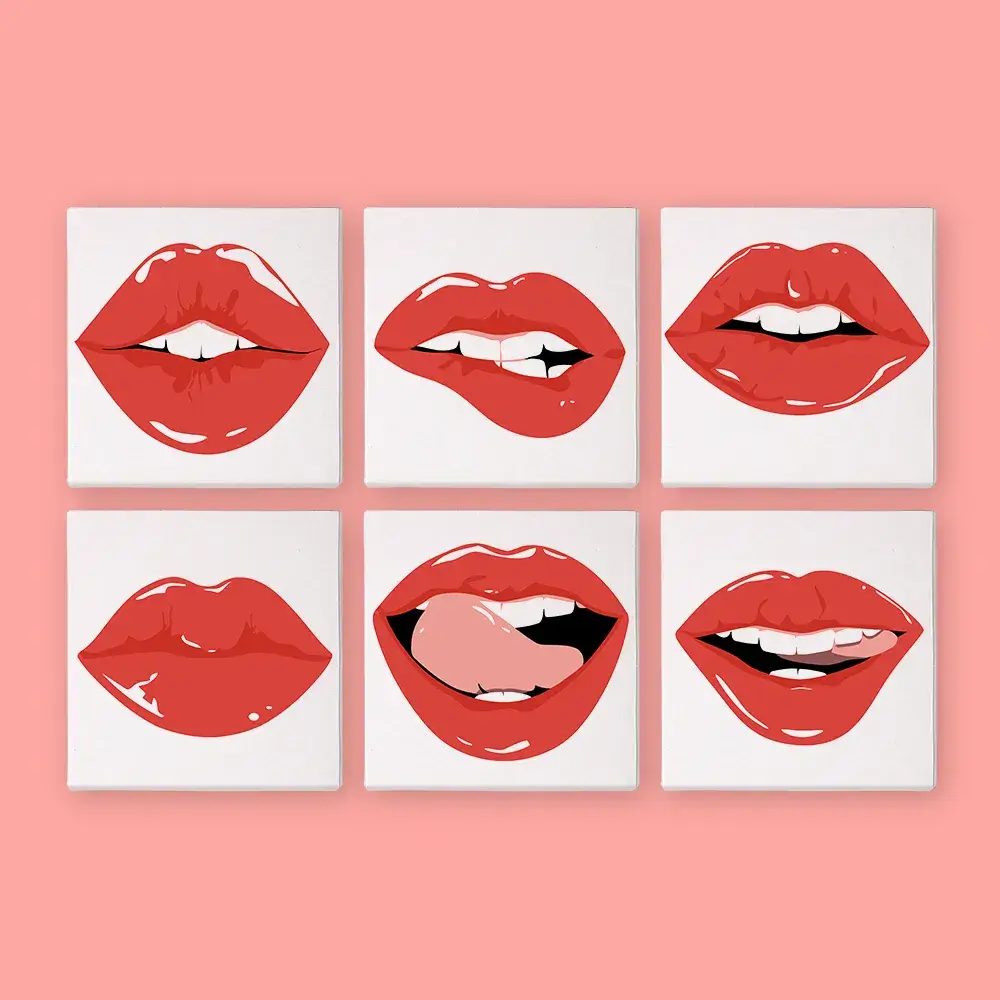 Rosa Lippen