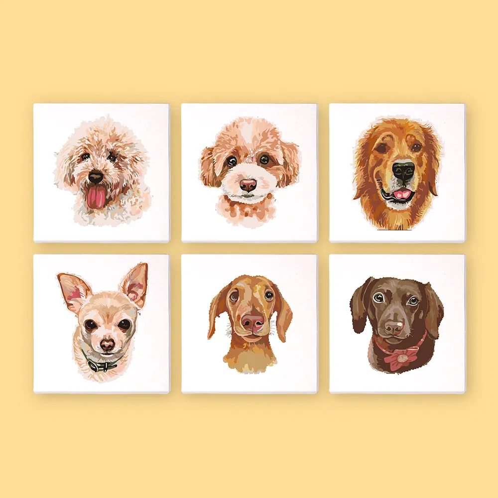 Wundervolle süße Hunde