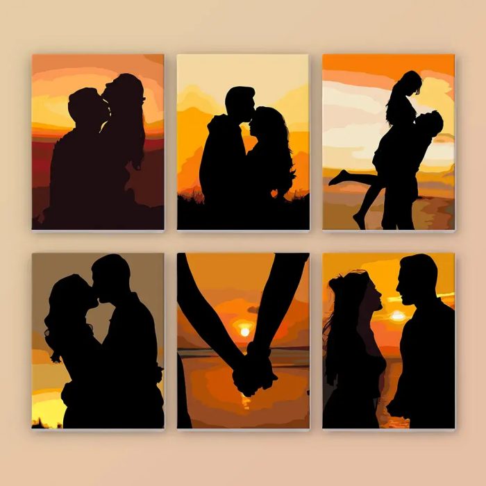 50193 Paint by numbers Diamond Painting webp Romantisches Paar