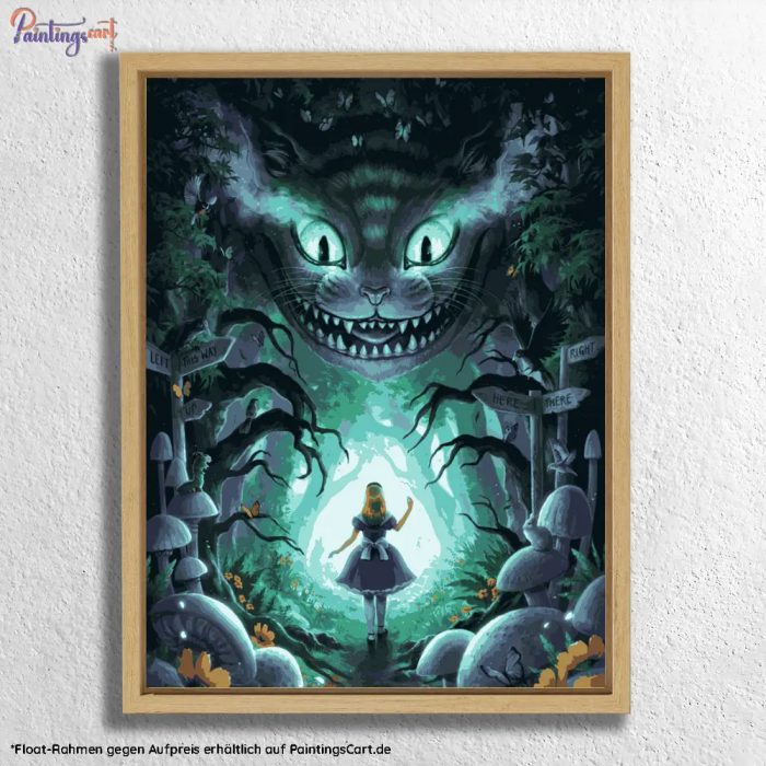 Alice im Wunderland – Fantasievolles Malen nach Zahlen Kit Alice im Wunderland – Fantasievolles Malen nach Zahlen Kit