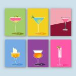 58568 Paint by numbers Diamond Painting webp Bunte sprudelnde Getränke