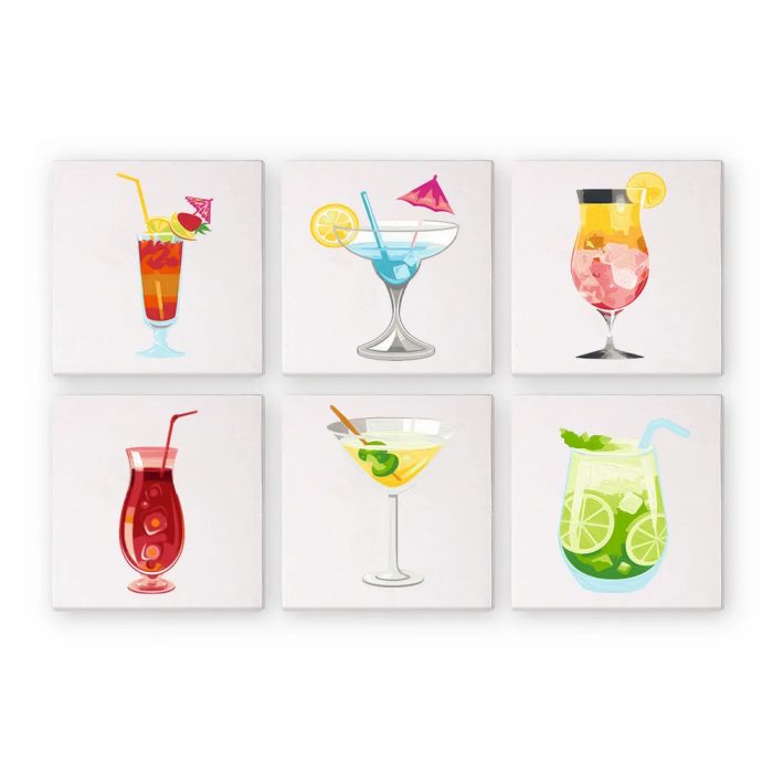 62171 Paint by numbers Diamond Painting webp Exotische Cocktails