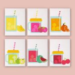 80401 Paint by numbers Diamond Painting webp Zitrusgetränke