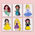 99273 Paint by numbers Diamond Painting webp Süße Prinzessin