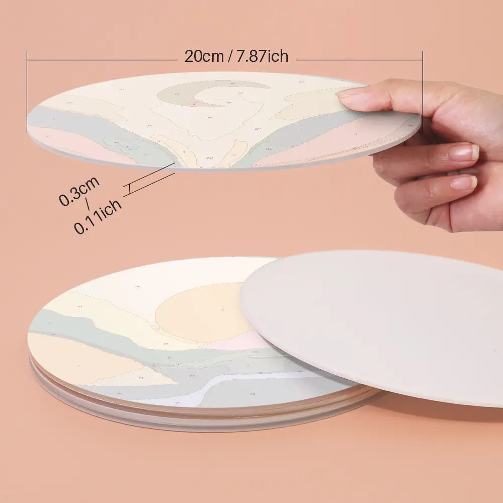 The Minimalist Mountains Placemats