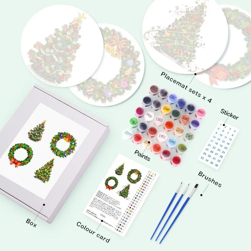 Christmas tree Placemats